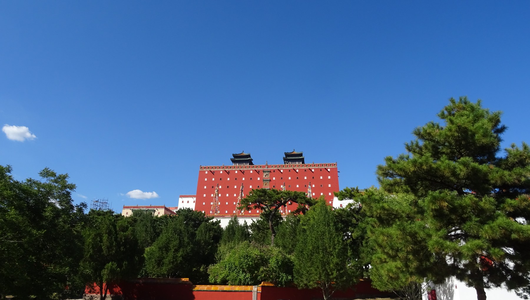 普陀宗乘之廟大紅臺，2015年