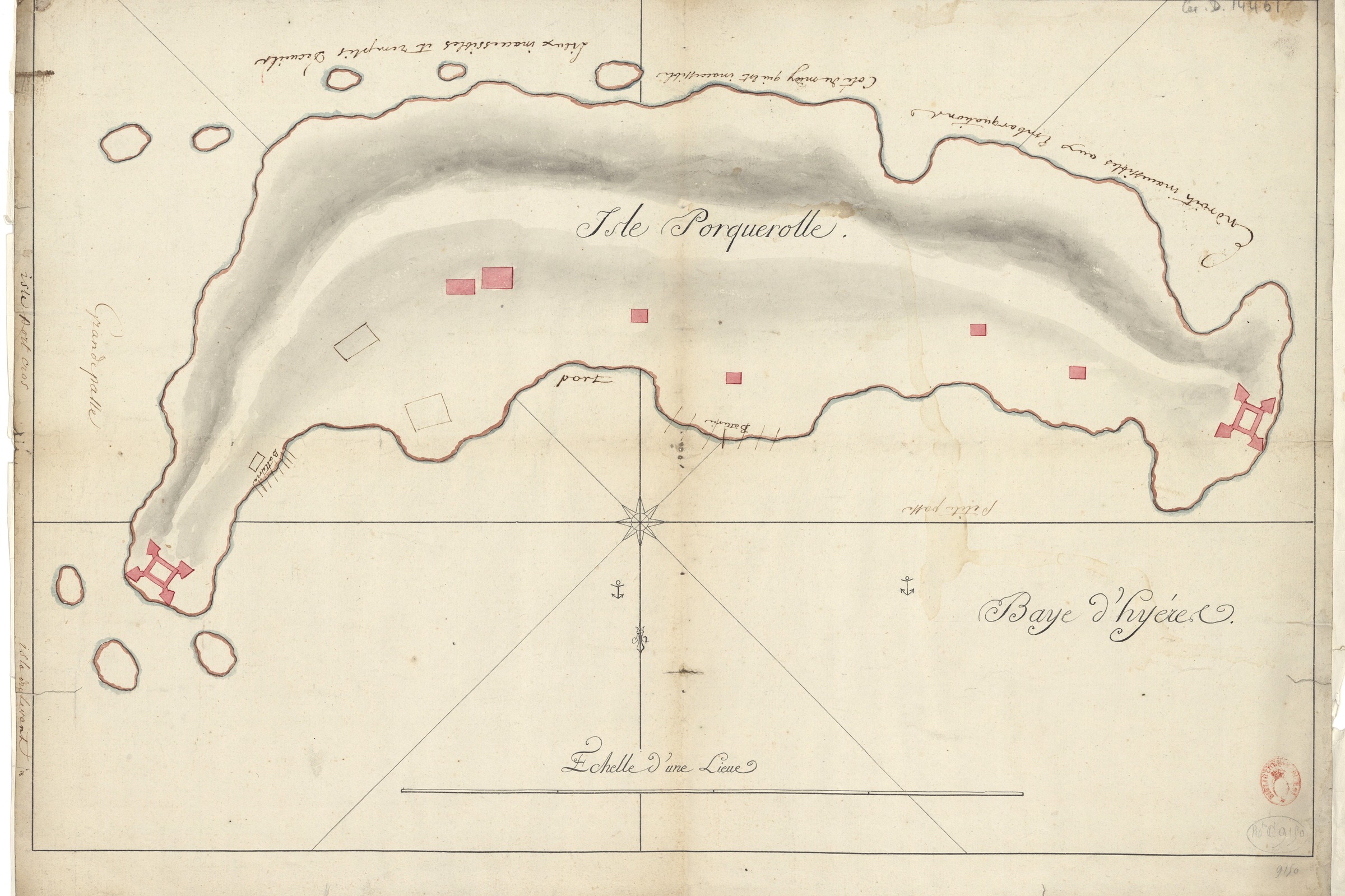 1760年波克羅勒島歷史地圖