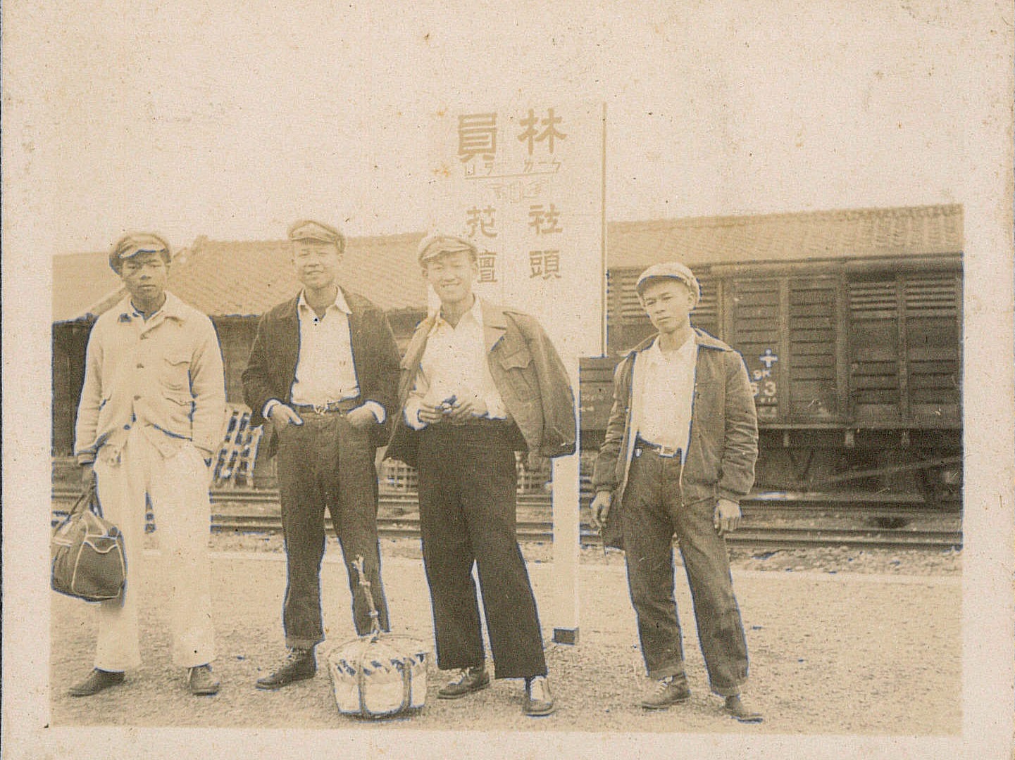 1950年代員林車站月台